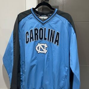 Carolina Blue and Black Pullover